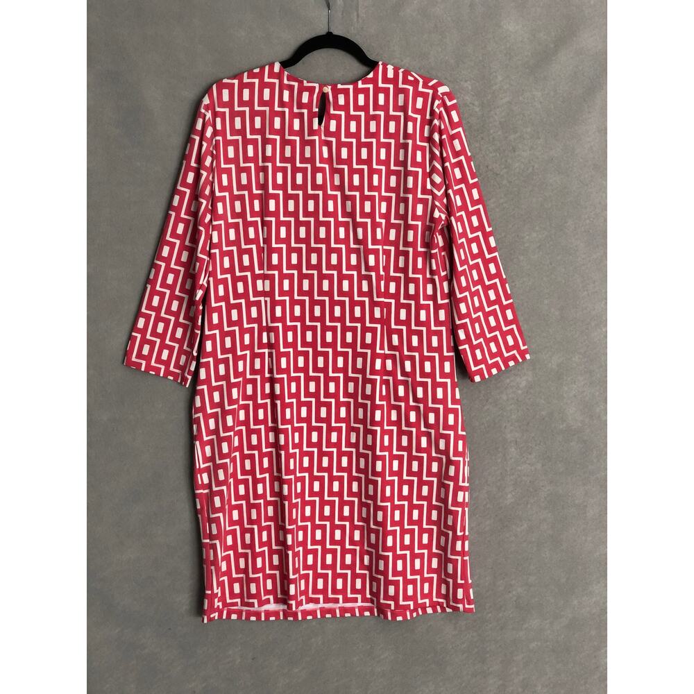 J. Mclaughlin Catalina Cloth Dress Catalyst Geo Women's XL NEW - Picture 4 of 8